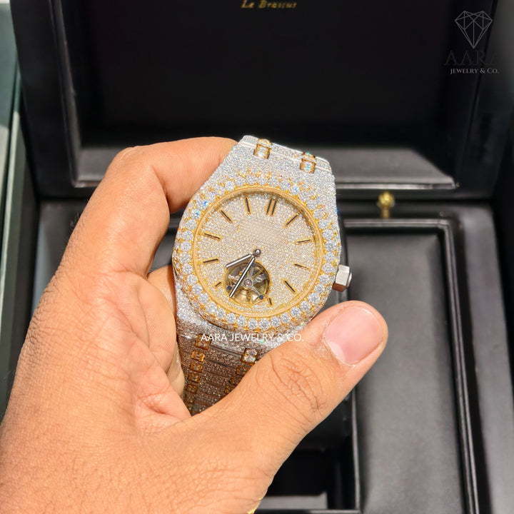 Professional Men’s Lab Grown Diamond Watch – Classic, Royal & Eco-Friendly