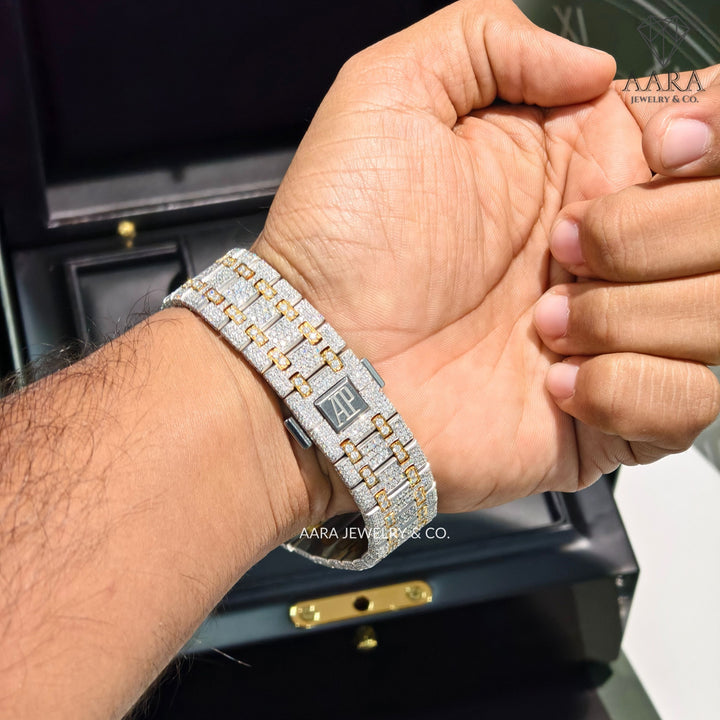 Professional Men’s Lab Grown Diamond Watch – Classic, Royal & Eco-Friendly