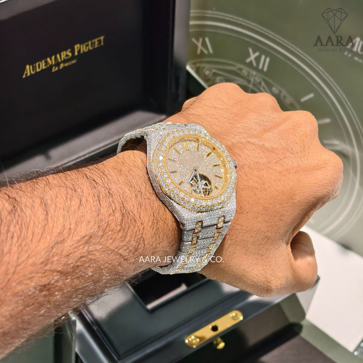 Professional Men’s Lab Grown Diamond Watch – Classic, Royal & Eco-Friendly