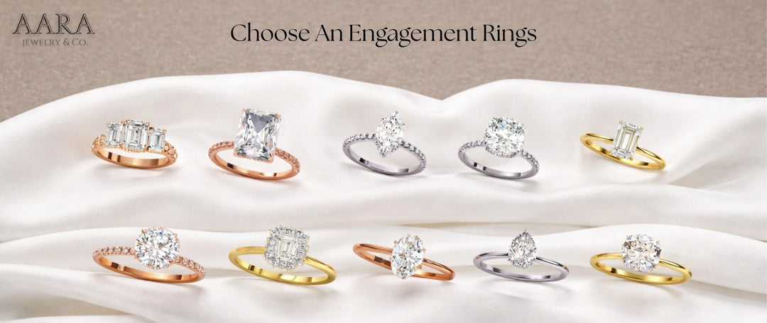 choose an best engagement rings for women's