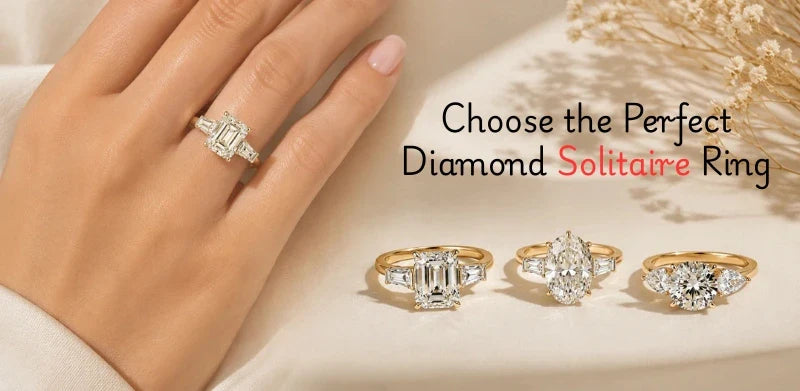 solitaire engagement rings for women