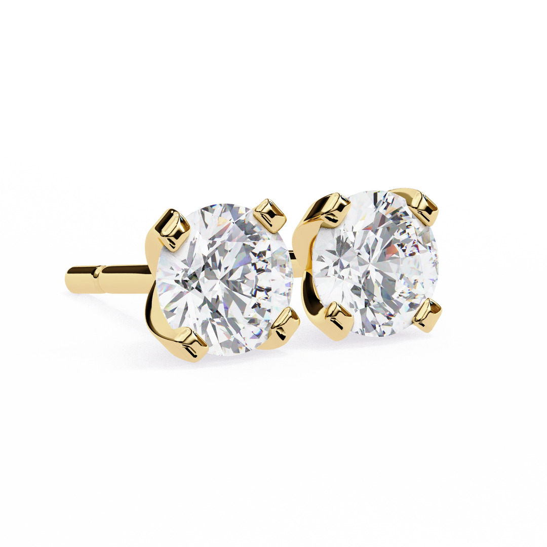 Certified Lab Diamond Earrings