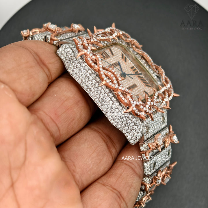 designer lab diamond men’s watch
