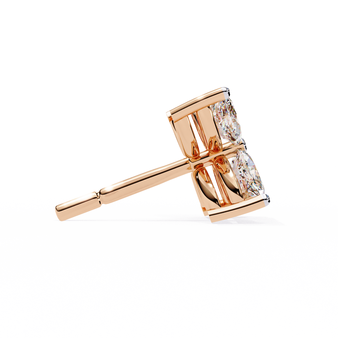 statement diamond studs