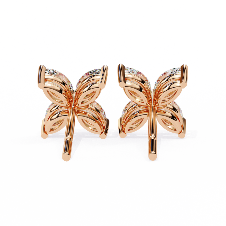 bridal diamond earrings