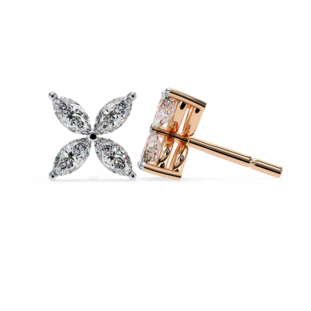 statement diamond studs