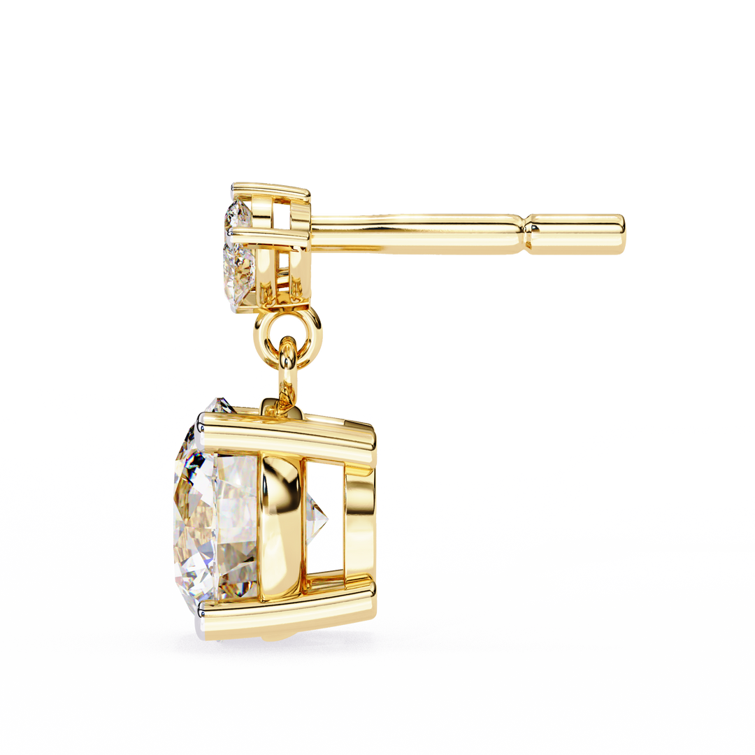 luxury diamond earrings