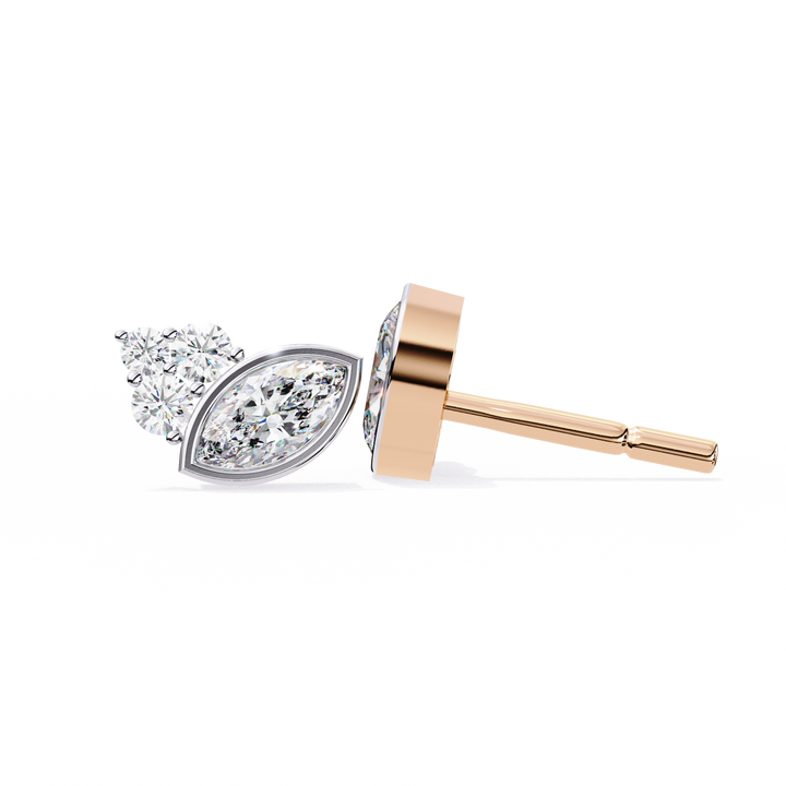 luxury wedding diamond studs