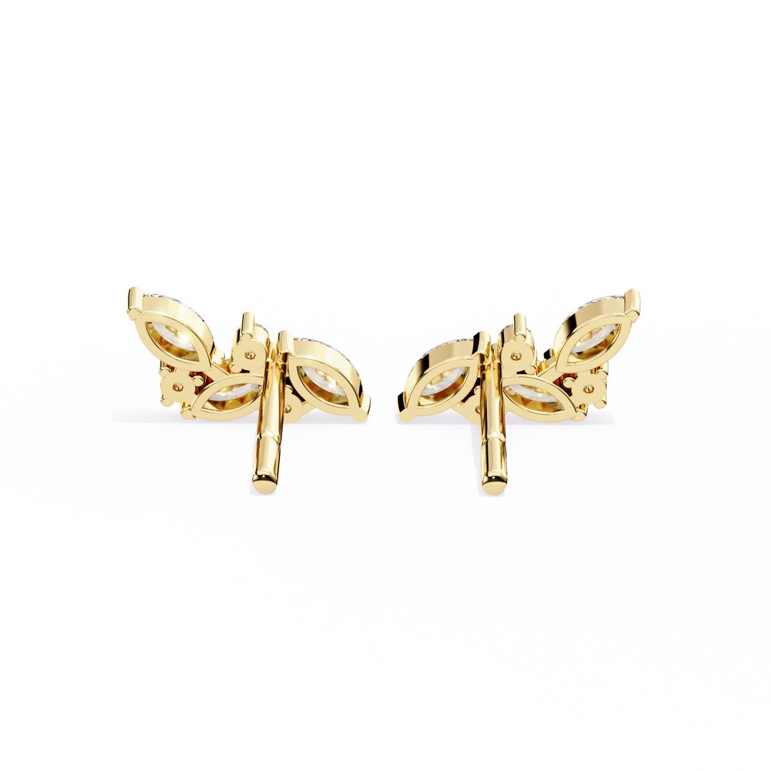 luxury bridal jewelry stud earrings