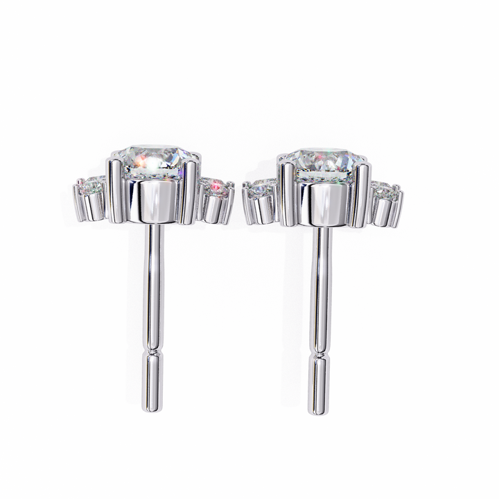 wedding diamond studs