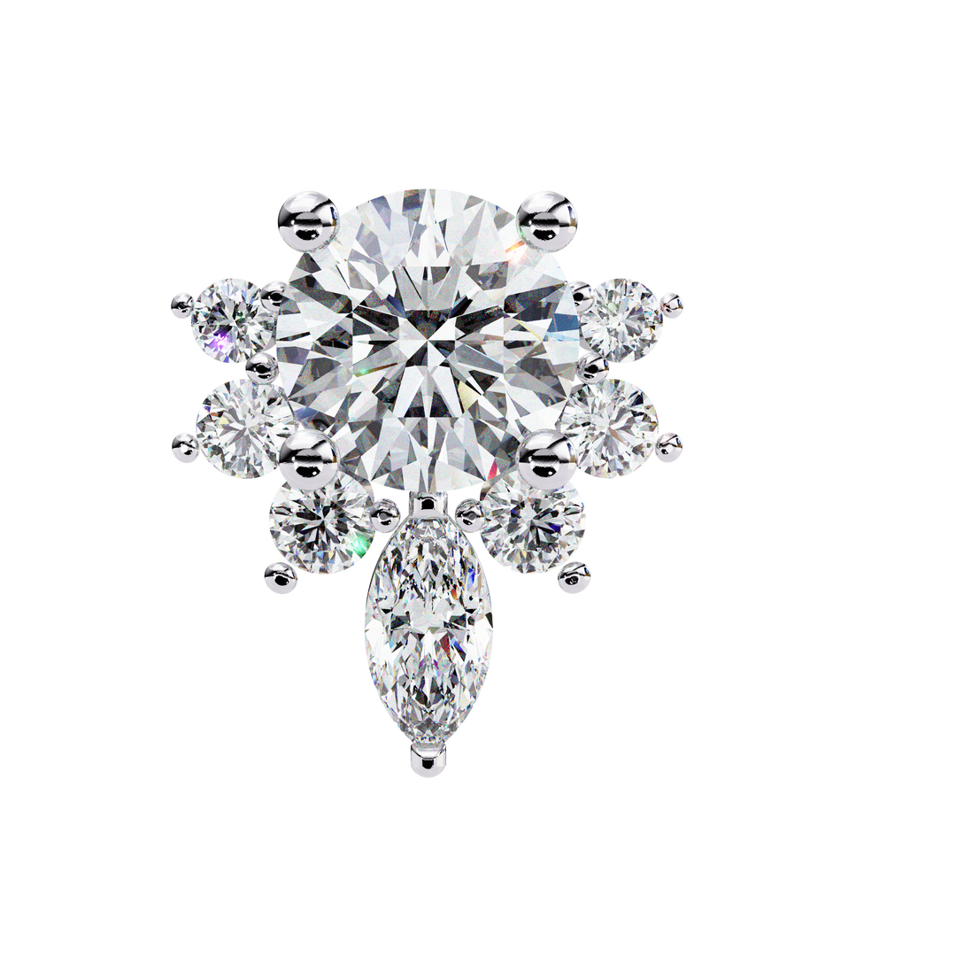 women diamond earrings