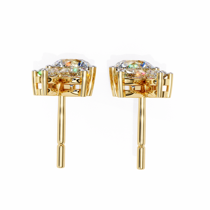 lab diamond jewelry earrings