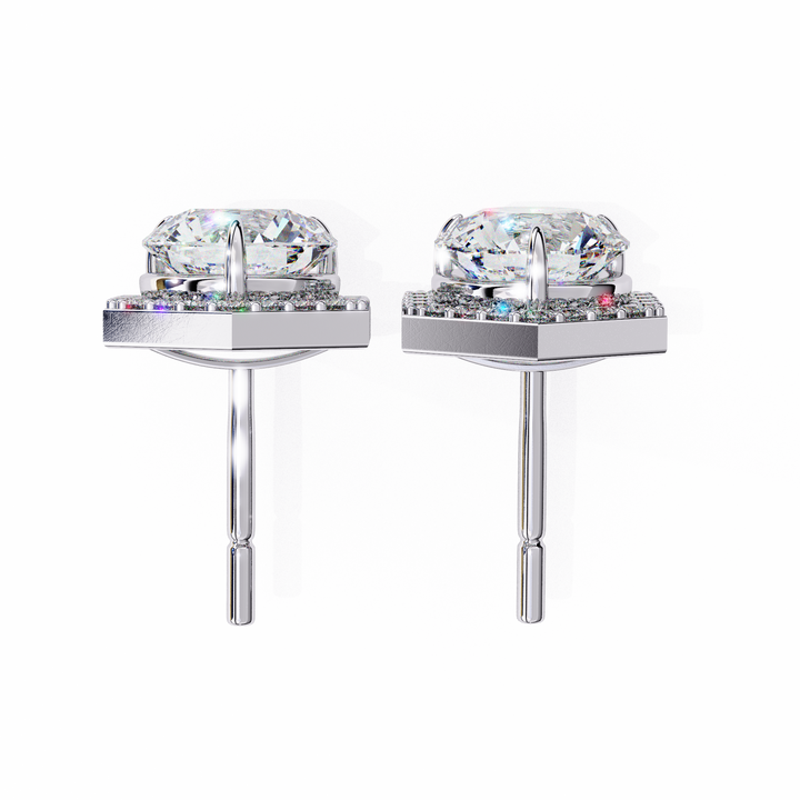 designer diamond studs