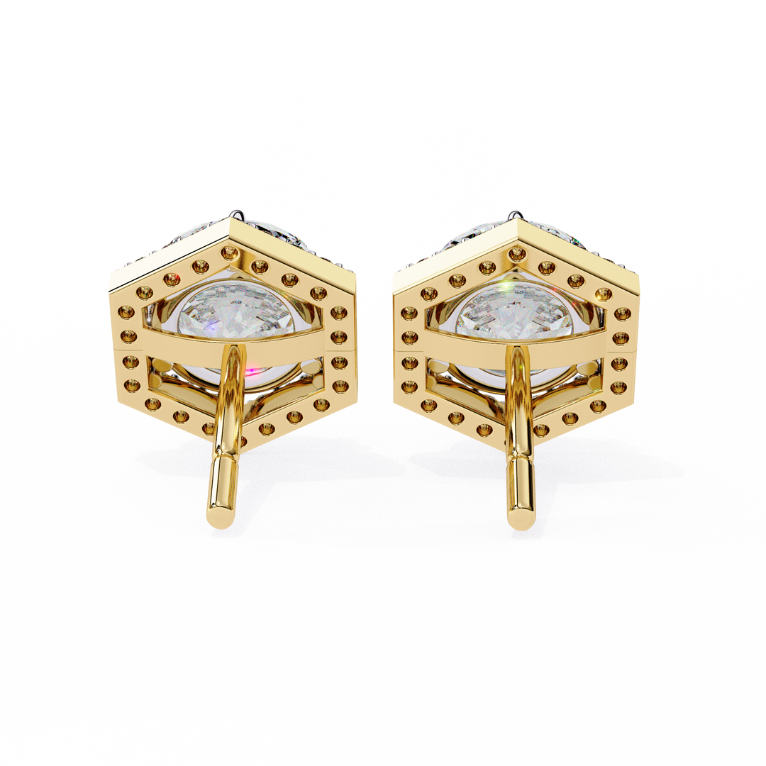 unique diamond earrings