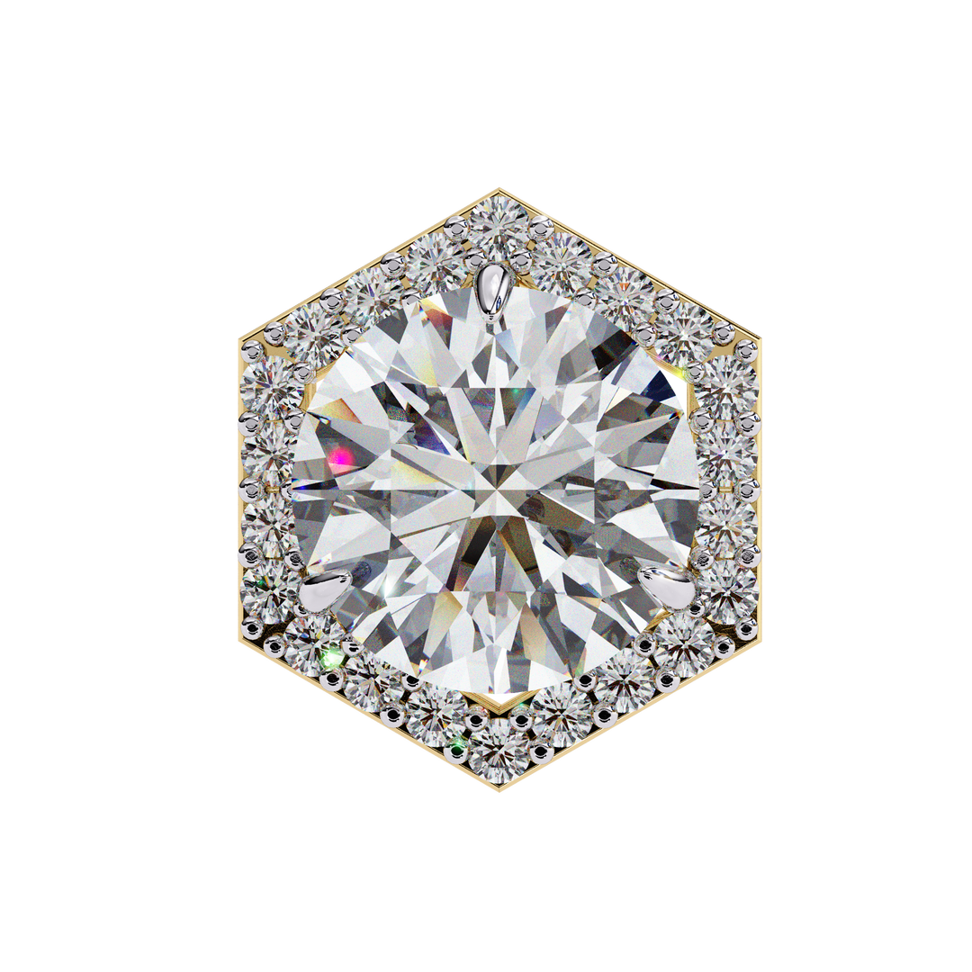 sparkling diamond studs