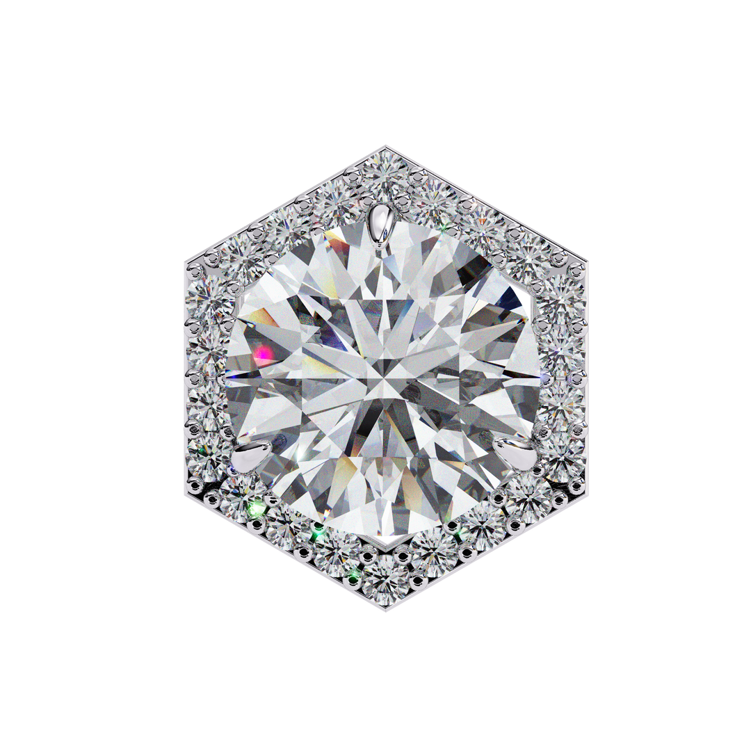 classic prong-set earrings