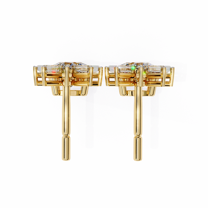 sparkling diamond dangle drop