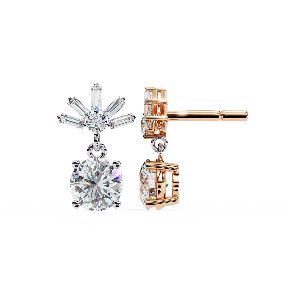 modern vintage earrings