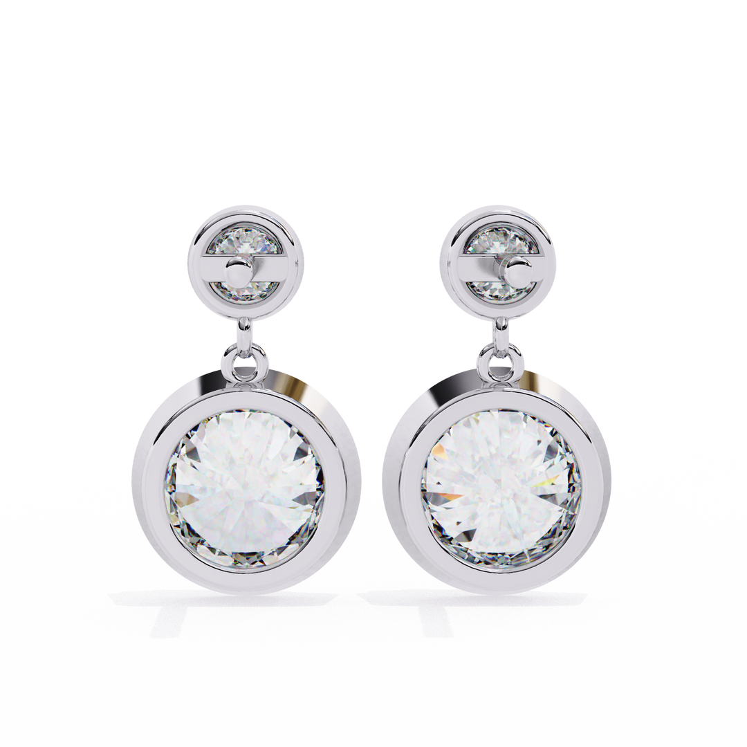 classic round earrings