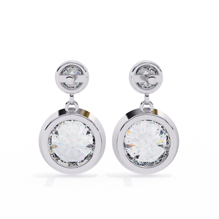 classic round earrings