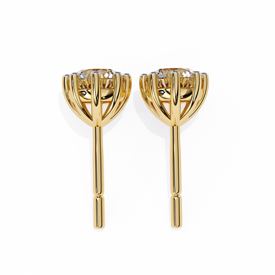 bridal styling brilliant stud earrings