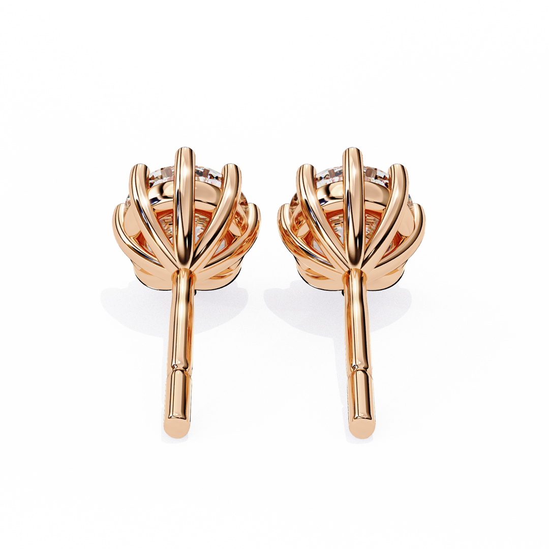 luxury wedding stud earrings