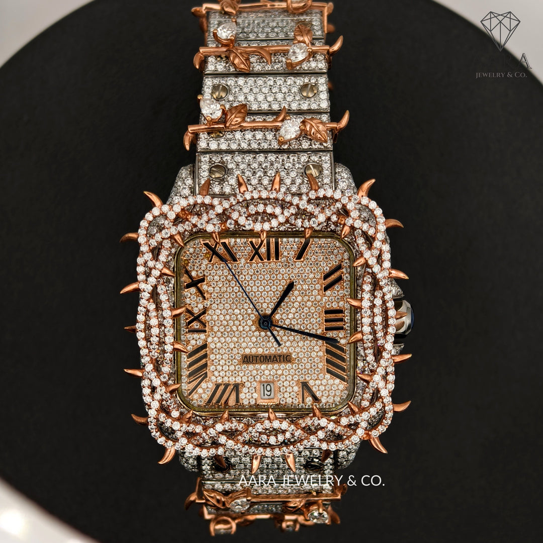 designer men’s diamond gift watch
