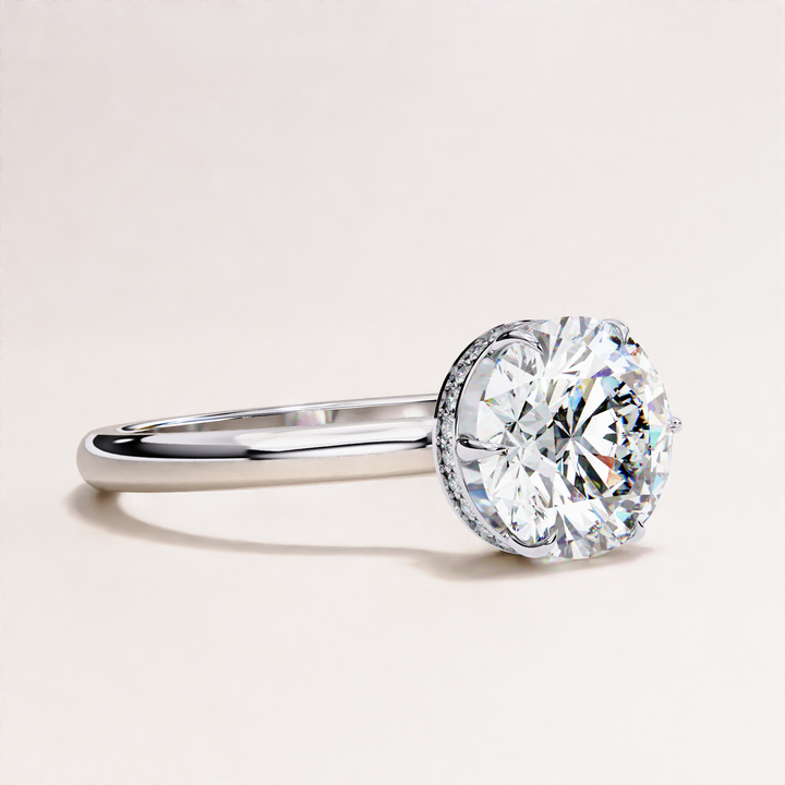 brilliant cut ring | sparkly diamond | luxury ring

