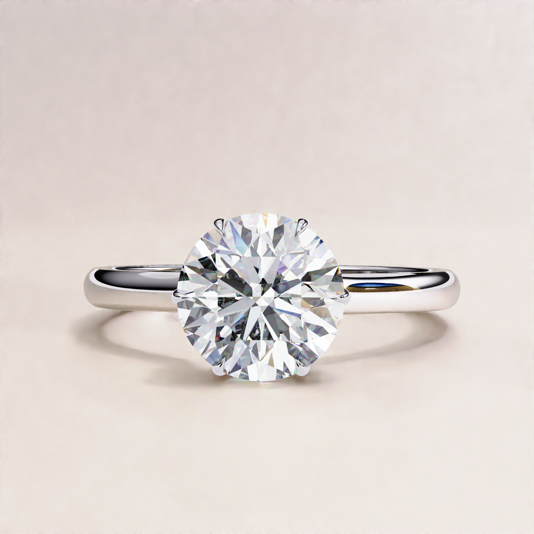 romantic engagement ring | affordable diamond ring | solitaire alternative
