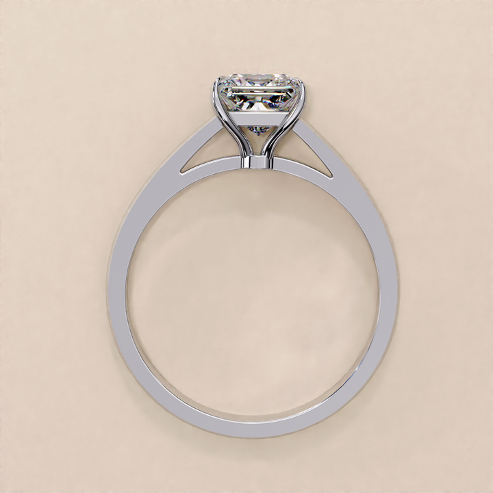 White Gold Engagement Rings, Women's Engagement Rings, Lab Grown Diamond Rings, Princess Cut Diamonds, Eco Friendly Engagement Rings, Sustainable Jewelry, Elegant Bridal Jewelry, Affordable Luxury Rings, Customizable Engagement Rings, Premium Quality Rings