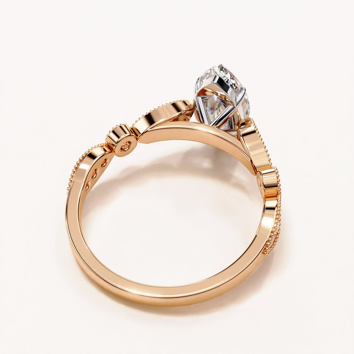 marquise cut diamond band
