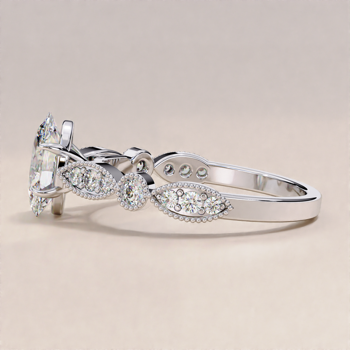 diamond ring rose gold