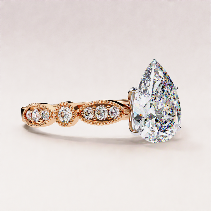 vegan diamond ring