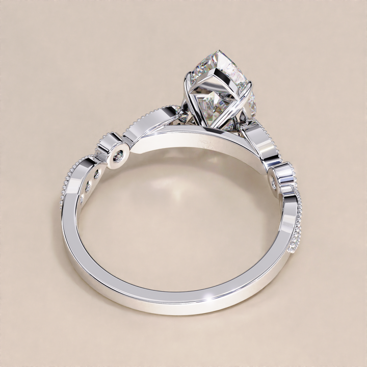  modern bridal ring