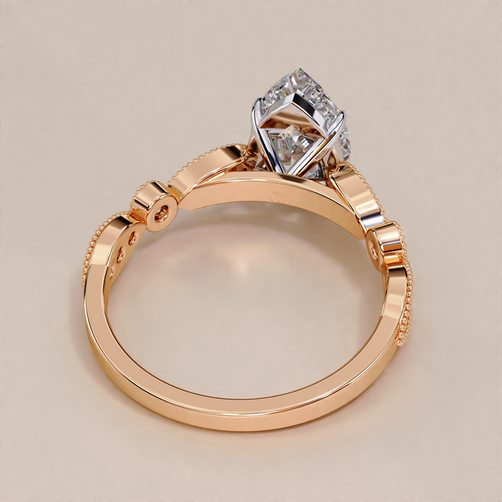 dainty diamond ring