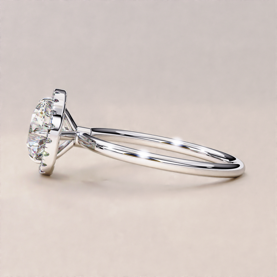 unique halo ring