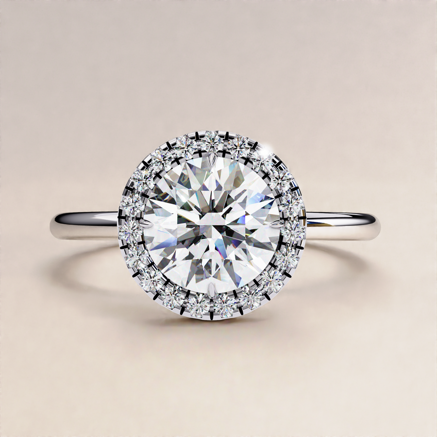 round diamond ring