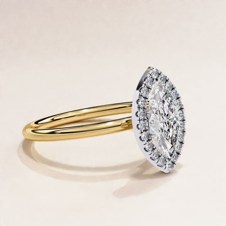 lab grown diamond ring,
