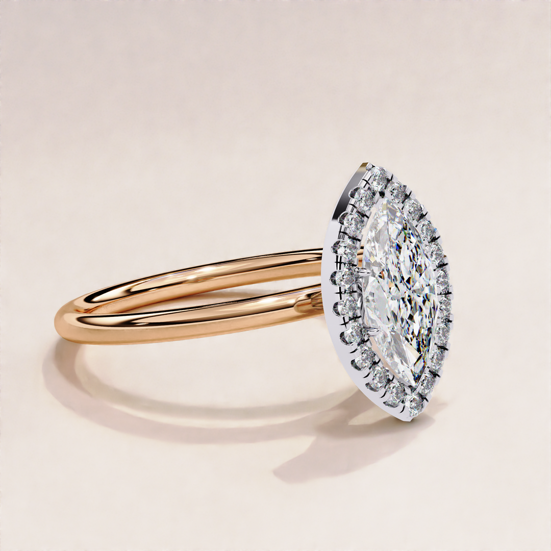 halo diamond ring