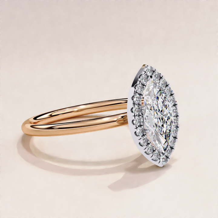 halo diamond ring