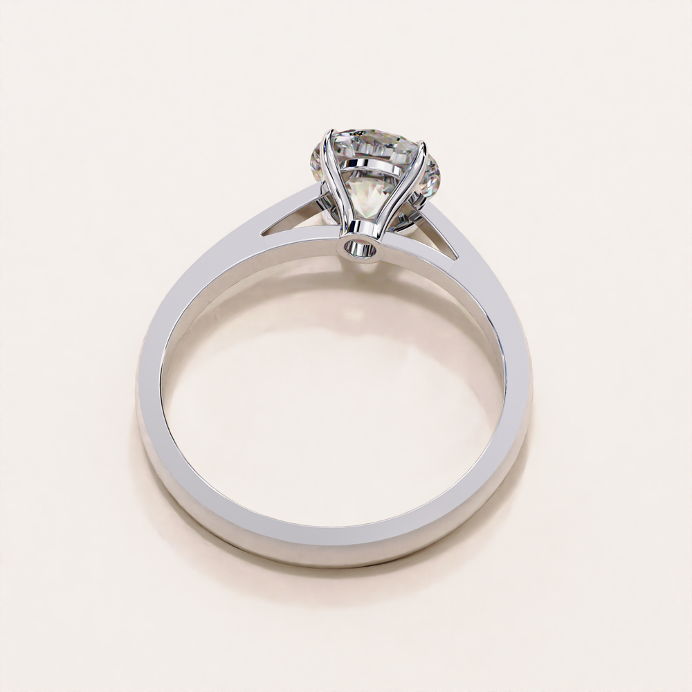 White Gold Diamond Wedding Ring 