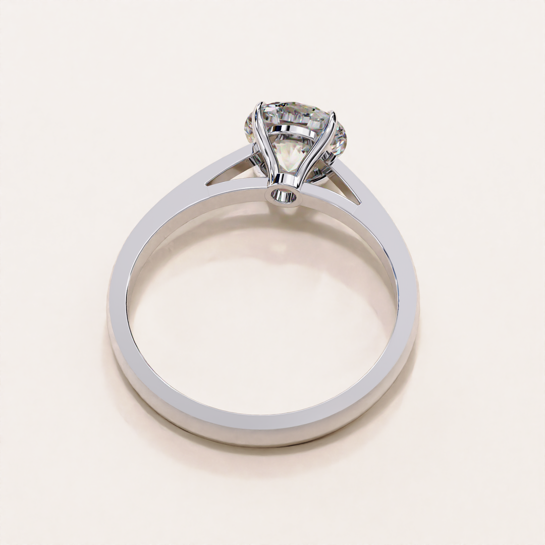 White Gold Diamond Wedding Ring 