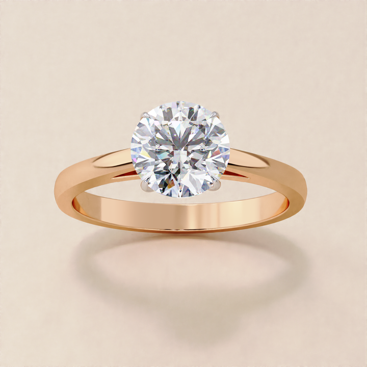 Lab Grown Solitaire Ring