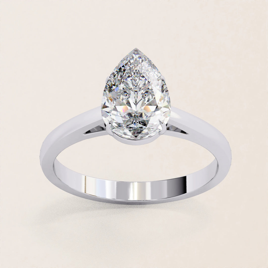 pear engagement ring