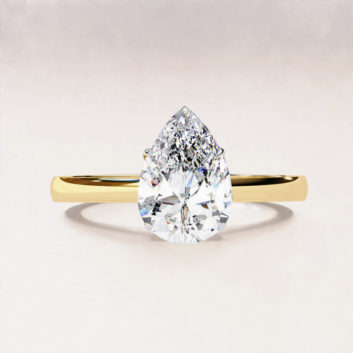 1ct solitaire diamond ring