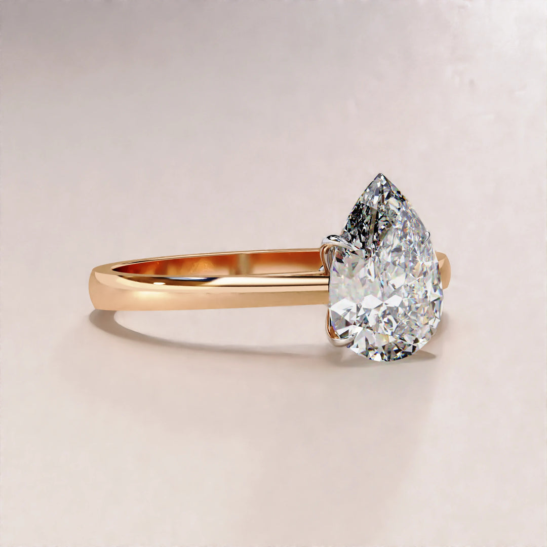 1.5 carat solitaire diamond ring