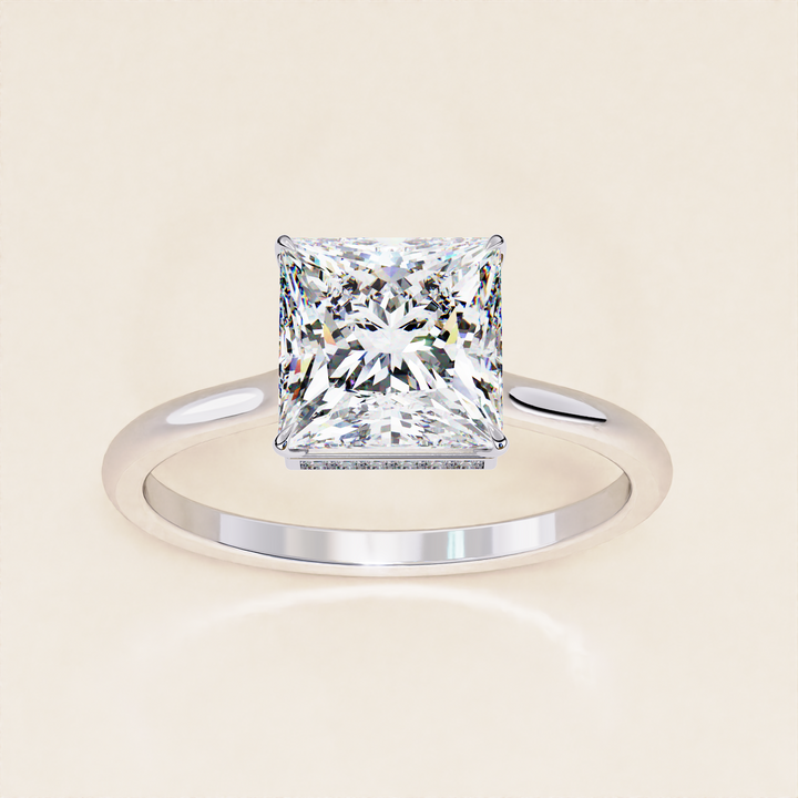 Sparkling Engagement Ring | Lab Diamond Jewelry | Designer Ring
