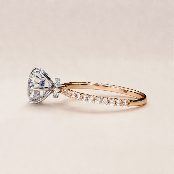 bridal jewelry ring | ethical fine jewelry | sustainable round ring
