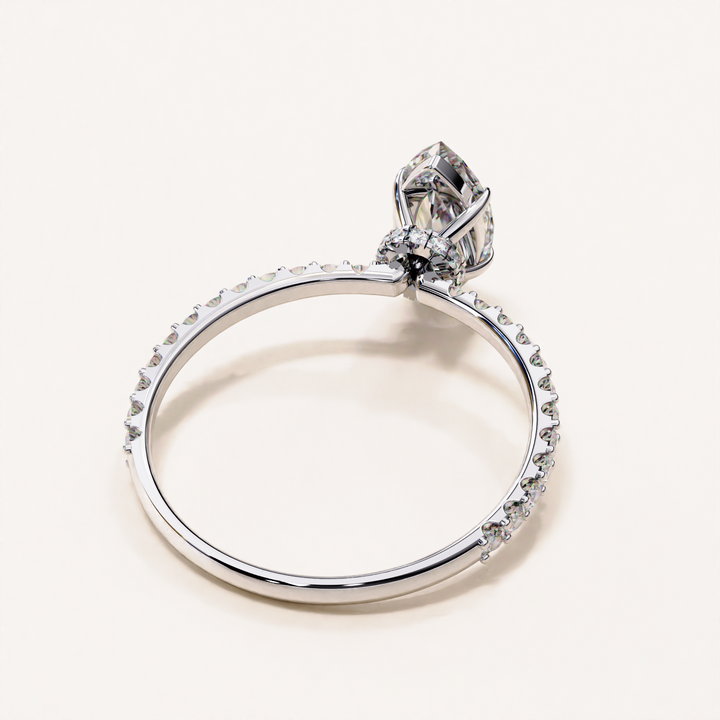 lab grown diamond USA | engagement ring gift | eco-conscious ring
