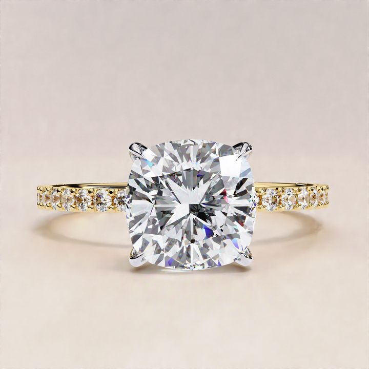 promise ring lab diamond | simple engagement ring | ethical wedding ring
